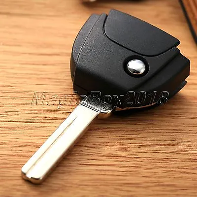 Flip Car Key Remote Fob Case With Blank Uncut Blade For VOLVO XC90 S60 S80 V70 • $5.96