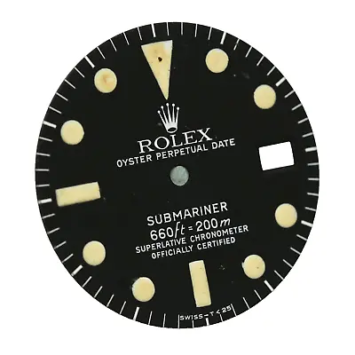 ROLEX Genuine Vintage Matte 1680 Submariner Dial • $1725