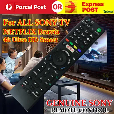 $15.69 • Buy Replacement TV REMOTE CONTROL For SONY TV NETFLIX 4K Bravia Ultra HD Smart