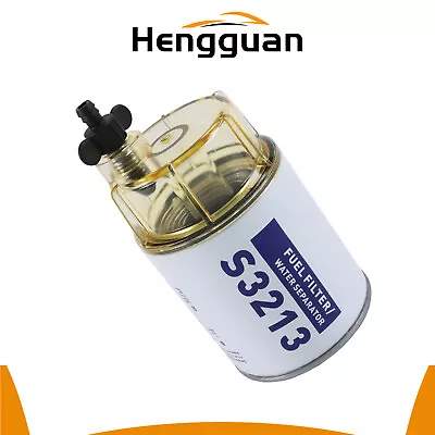 NEW S3213 Fuel Filter  Water Separator W/Bowl Fit For Marine Outboard Motor • $21.99