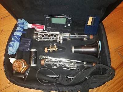 Buffet Crampon E11 Intermediate Clarinet--New Pads Case Cover Huge Package! • $899