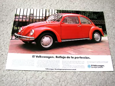 1975 Mexican Volkswagen Beetle Sales Brochure • $3.99