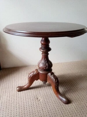 $50 • Buy Round Cedar Table, GC, Some Slight Blemishes, Diameter 56cm, 54cm High