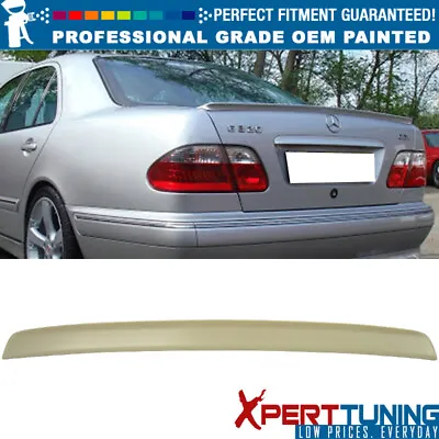 Fits 95-01 E-Class W210 4Dr ABT Style Painted ABS Trunk Spoiler Painted Color • $103.99