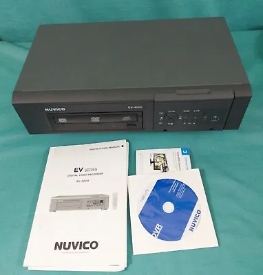 NUVICO Camera RW DVD-R DVD Multi-Recorder 4CH EV-4000 W/ 250 GB HDD Unit Only • $59.99