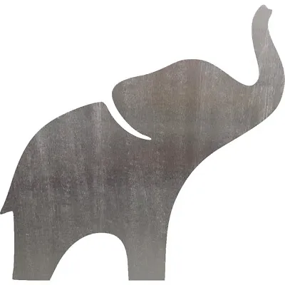 Baby Elephant Steel Cut Out Metal Art Decoration • $13.99