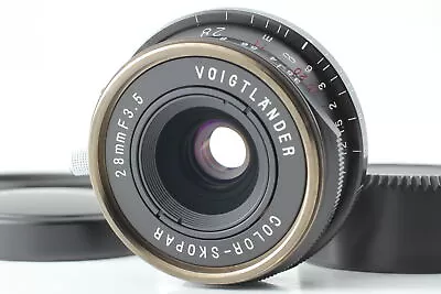 [MINT / Hood] Voigtlander COLOR SKOPAR 28mm F3.5 Lens L39 Leica Screw From JAPAN • $639.99