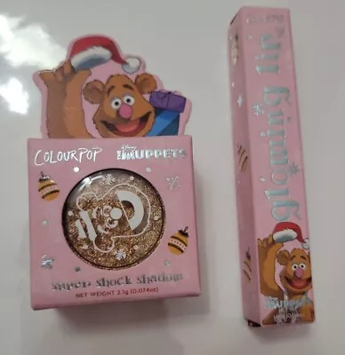 Colourpop X The Muppets Fozzie Bear Super Shock Shadow & Glowing Lips Set • $9.99