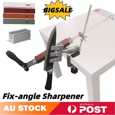 Professional Edge Knife Sharpening Fix-angle Sharpener System With 4 Stones-NEW • $35.99