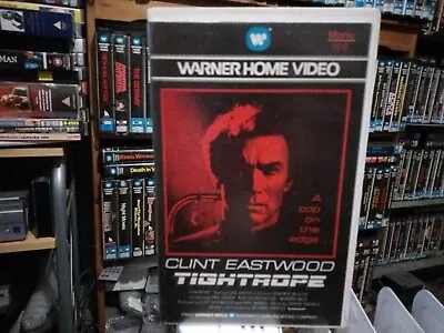 Tightrope - Warner- VHS- Ex Rental -  Clint Eastwood- Pre Cert • £6.99