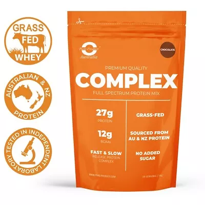 1KG Complex  Whey Protein Blend WPI/WPC/Casein Powder - CHOCOLATE • $36