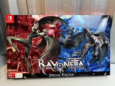 Bayonetta 2 Special Edition Nintendo Switch Box And Contents ONLY - NO GAME • $110