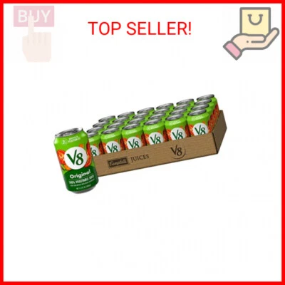 $15.13 • Buy V8 Original 100% Vegetable Juice, Vegetable Blend With Tomato Juice, 11.5 FL OZ 