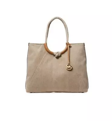 Michael Kors ISLA RING SHOULDER TOTE - Natural • $112.49