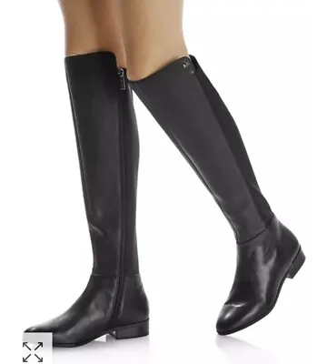 Michael Kors Bromley Tall Boots Black Women's  Size 5 • $50