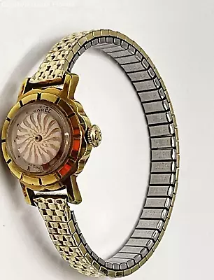 RARE VINTAGE 18K Ernest Borel  Kaleidoscope WATCH  18.9 GRAMS ~AUTHENTICATED~ • $122.50