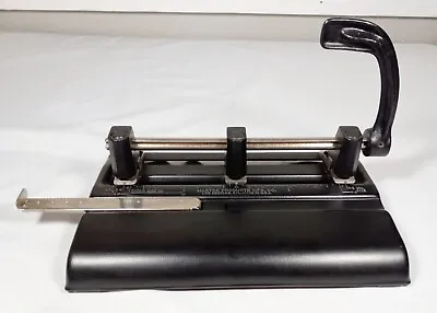 Master Products Mfg Co 3 Hole Punch Model 1325B Vintage Heavy Duty Industrial 94 • $40