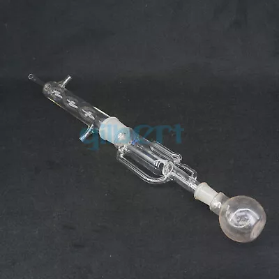 60/150/250/500ml Glass Extraction Apparatus Soxhlet With Bolb Condenser Lab • $41.66