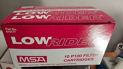 MSA Comfo Respirator Cartridge Filter P100 Low Profile - 10/BOX (Part 815177) • $49