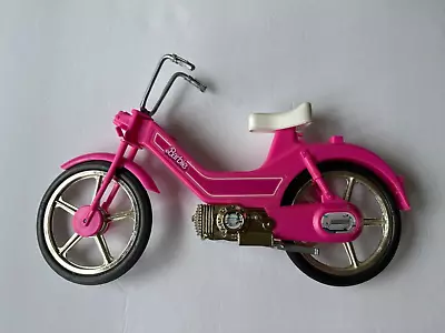 Vintage Barbie Motor Bike 1983 Mattel Pink Moped Scooter Toy Bicycle/ Kickstand • $17.85