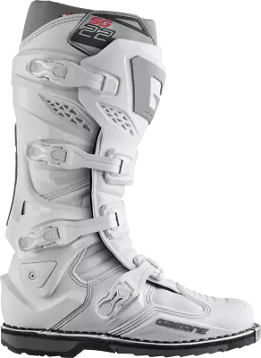 Gaerne SG-22 Boot Adult Sizes White Motocross Off Road MX/ATV Dirt Bike Boots • $656.99