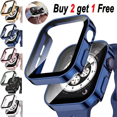 $9.49 • Buy For Apple Watch Ultra 49mm 8 7 6 5 4 SE  41/44/45mm Case Screen Waterproof Cove