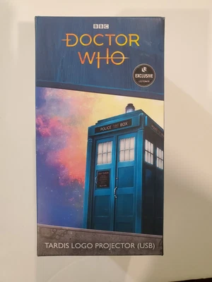 $19.29 • Buy Loot Crate BBC Doctor Who Tardis Logo Projector USB NIB Police Phone Box Lighted