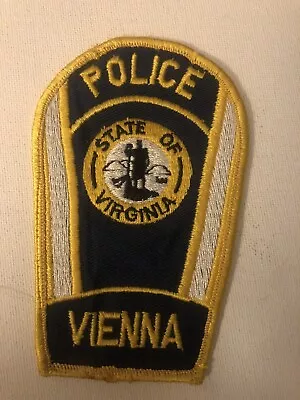 Virginia  Police  -   Vienna  Police VA  Police Patch • $1