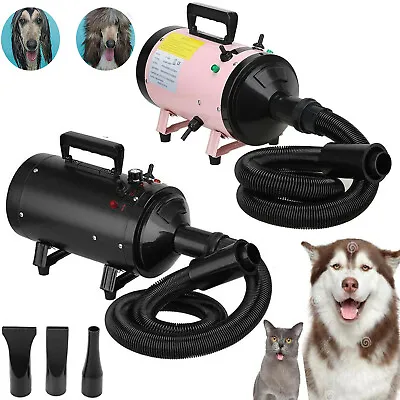 £83.72 • Buy Pet Dog Hair Dryer Blaster Grooming Low Noise Adjustable Temperature Heater Dry
