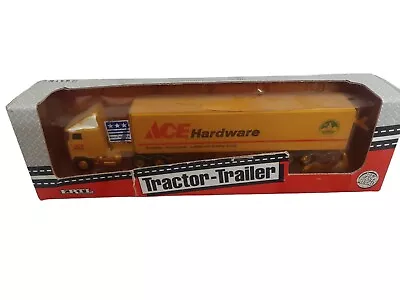 Vintage 1993 ACE HARDWARE Die-Cast Metal Tractor-Trailer By ERTL 1:64 Scale IOB • $31.95