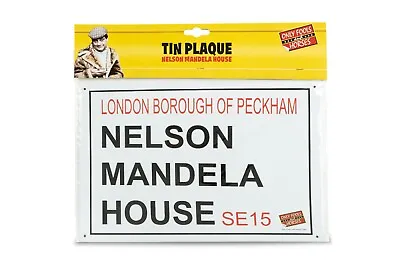 £9.99 • Buy Only Fools And Horses Nelson Mandela House Pressed Tin Sign