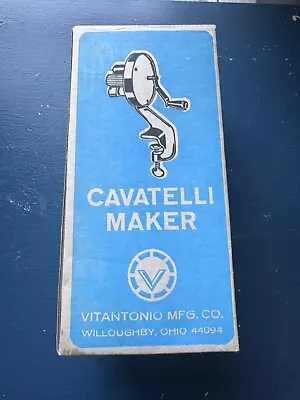 Vitantonio Mfg Co Cavatelli Maker No 50 Vintage  • $70