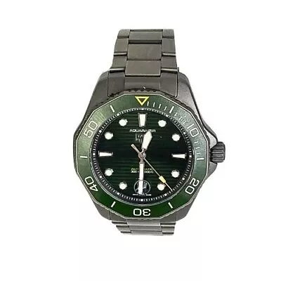 Tag Heuer WBP208B  Aquaracer 300m Titanium Green  W/ Stickers Complete!! • $2900