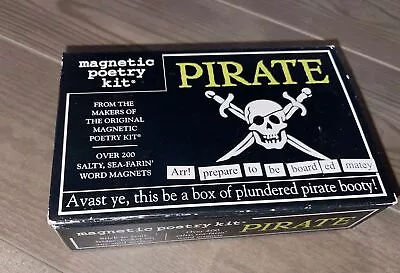 Pirate Themed Magnetic Poetry Kit By Dave Kapell *BRAND NEW* • $19