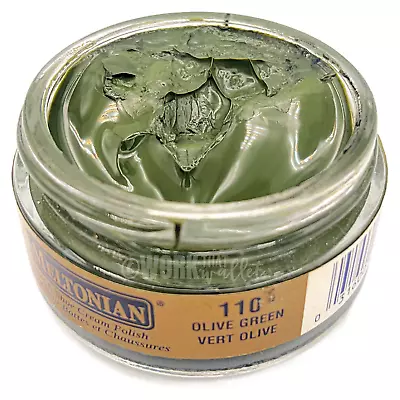 [1] Meltonian Boot & Shoe Cream Polish 1.55 Oz Color Olive Green 110 • $9.99