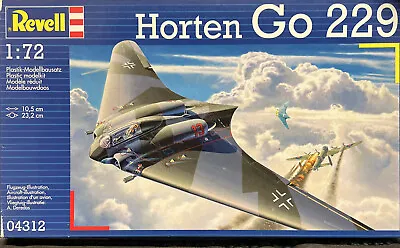 Revell Go 229 Military Aircraft Model Kit 1/72 Scale #04312 Plane • $12