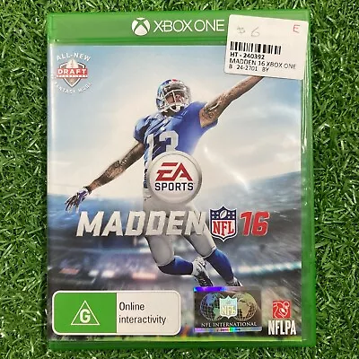 Madden NFL 16 - Xbox One Game In Case • $6