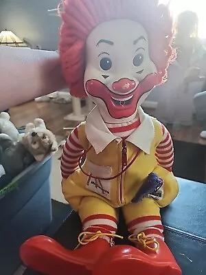 Vintage 1978 Ronald Mcdonald Doll • $30