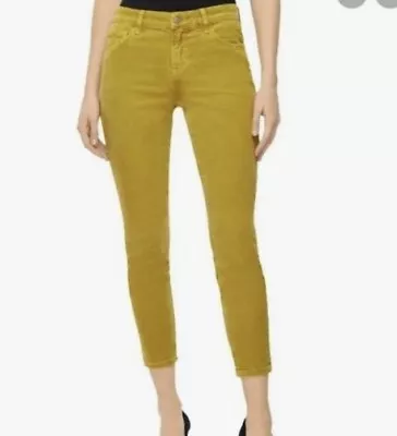 J Brand 835 Mid Rise Cropped Skinny Jeans Color Absinthe Size 25 • $69