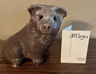 McCarty’s Pottery Nutmeg Pig  -First Quality GENUINE • $160