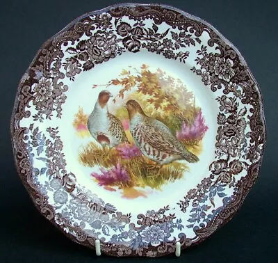 Royal Worcester Palissy Game Series Dinner Plates 25cm Quail Looks In VGC • £10