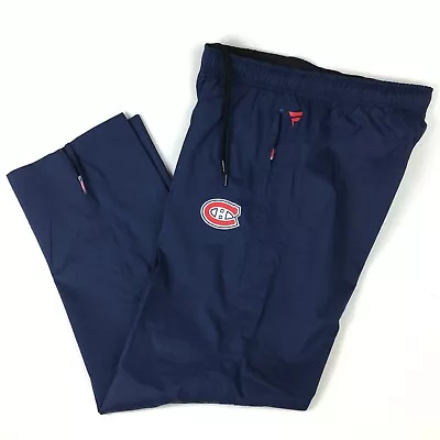 Fanatics ￼Montreal Canadiens NHL Hockey Pro Rink Warm-Up Pants Navy Men’s Sz S • $44.99