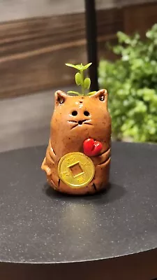 Miniature Lucky CatFortune CatsCeramic Lucky CatManeki Neko For Luck  • $6
