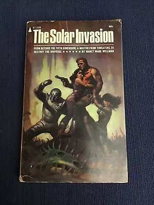 The Solar Invasion Paperback By Manly Wade Wellman- Frazetta Cover • $7.50