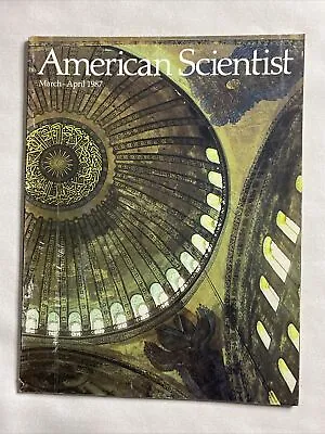 1987 March American Scientist Magazine Ancient Roman Structure (MH871) • $25.99