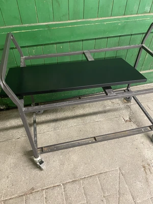 £25 • Buy Bisley Steel Cupboard Shelf With Clothes Hanging Rail