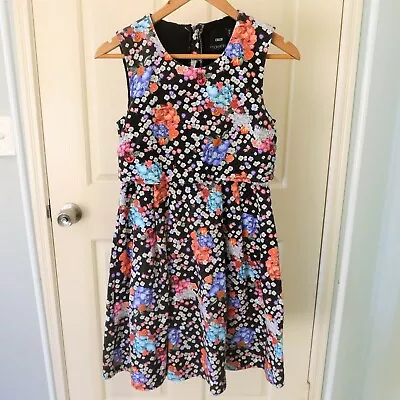 $6.72 • Buy ASOS Maternity Dress Size UK6 Floral Skater Skirt Summer Evening Cocktail Office