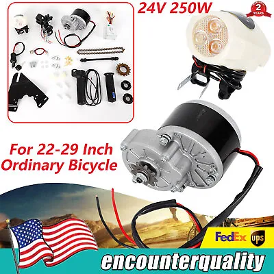 24V 250W Electric Bicycle Mid-Drive Motor Conversion Kit Refit E-bike Parts • $81.70