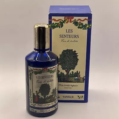 LES SENTEURS VANILLE Molinard Parfemeur EDT Women Spray 100ml 3.3 Oz New In Box • $91.70