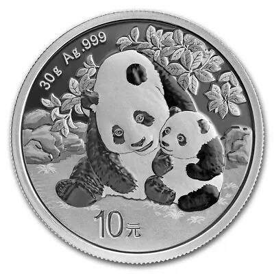 2024 China Silver Panda 10 Yuan 30 Grams In Capsule • $39.80